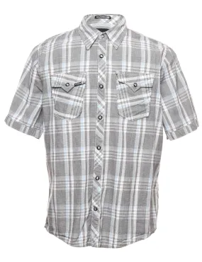 Checked Western Shirt - S