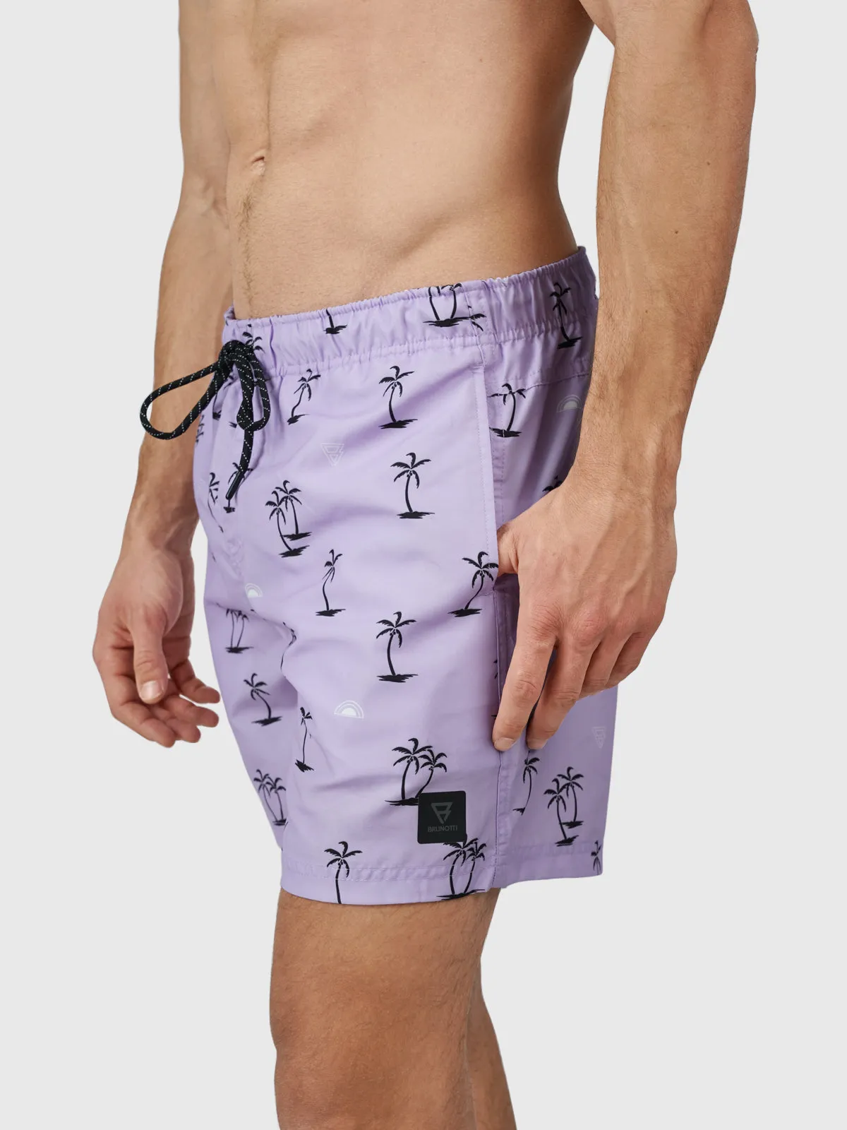 Cruneco-Mini Men Swim Shorts | Purple