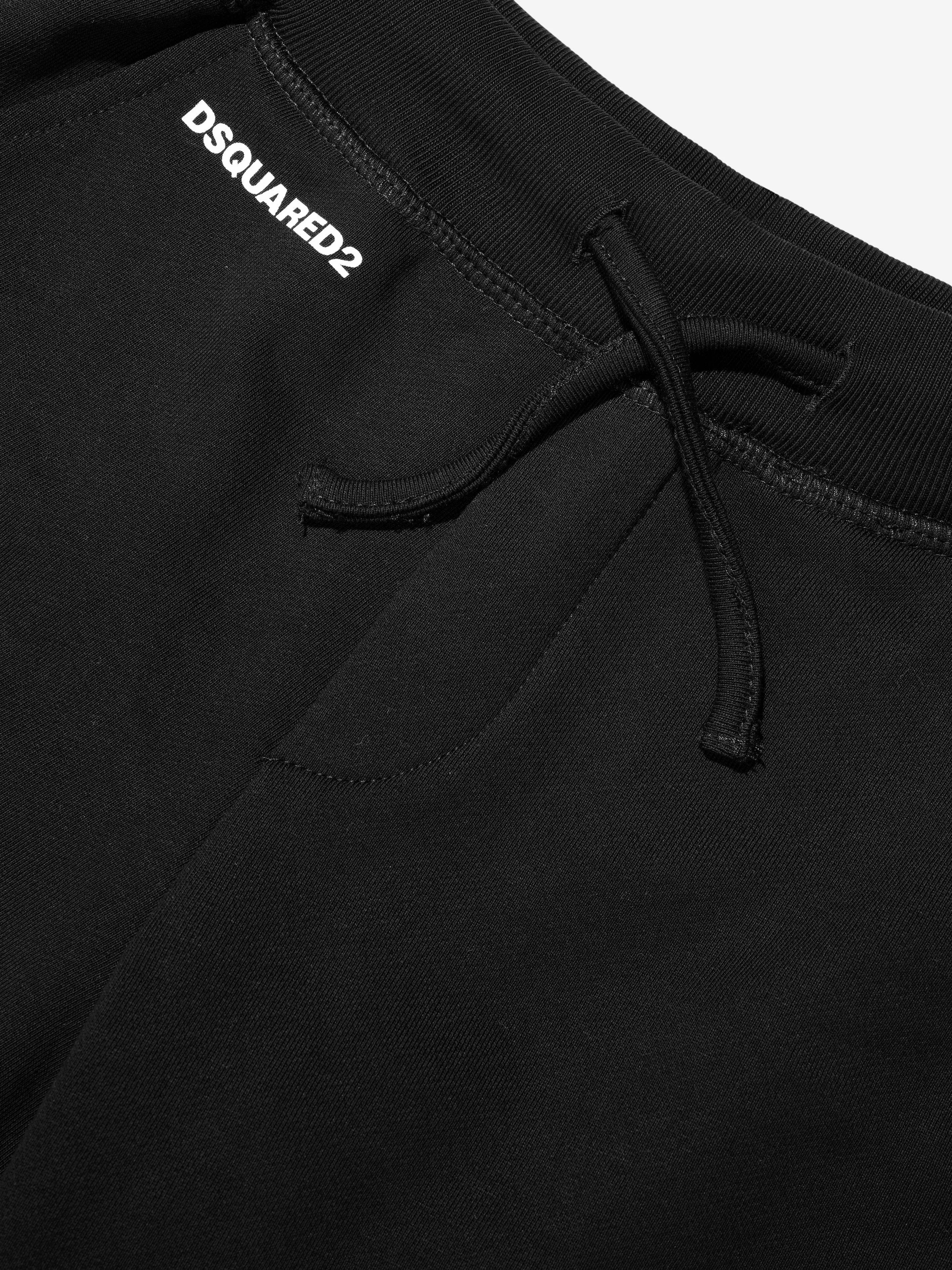 Dsquared2 Kids Sports Edition.07 Shorts In Black