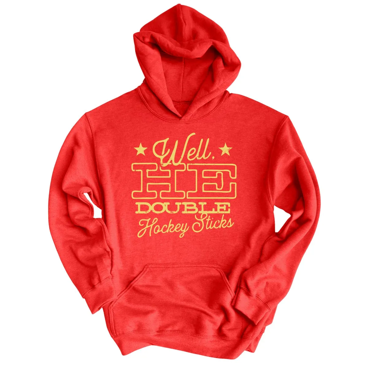 H E Double Hockey Sticks Hoodie