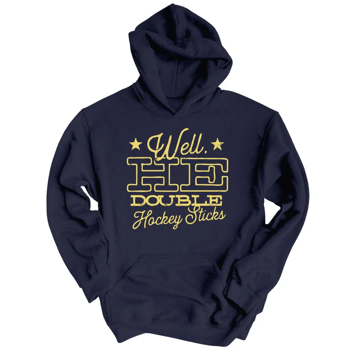 H E Double Hockey Sticks Hoodie