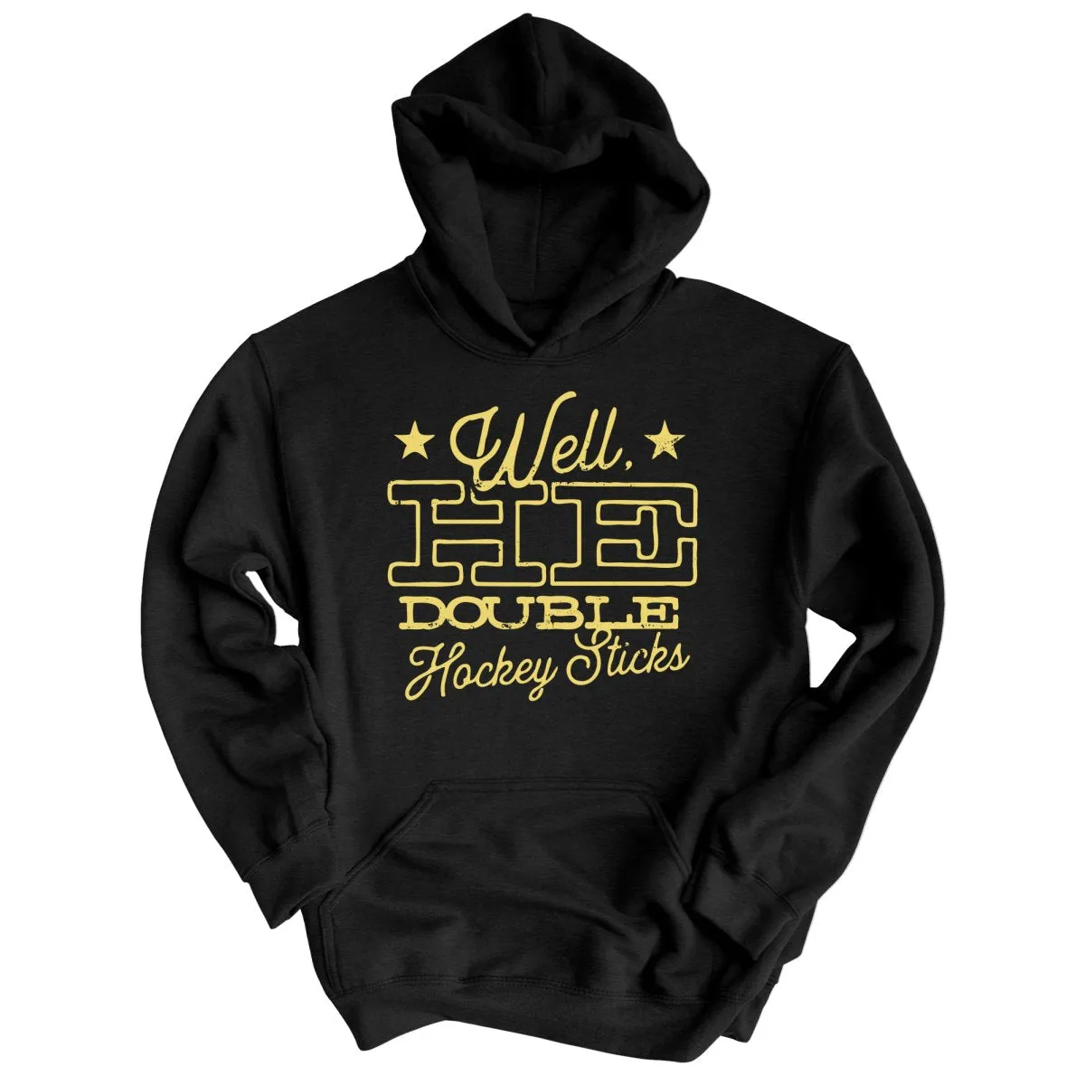 H E Double Hockey Sticks Hoodie