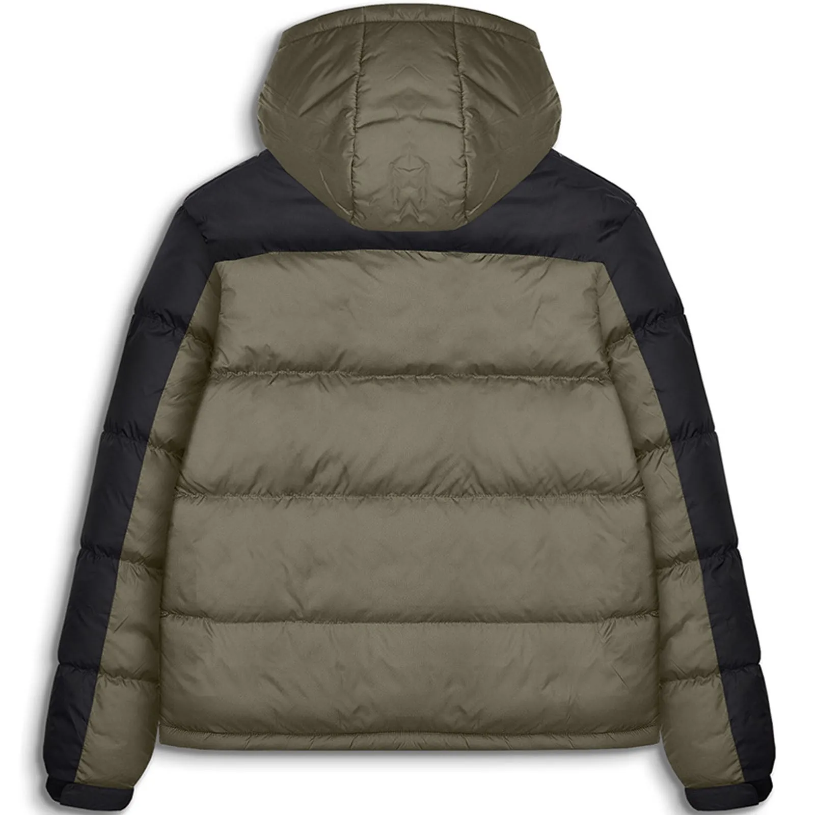 Lambretta Mens Hooded Puffer Padded Raglan Jacket