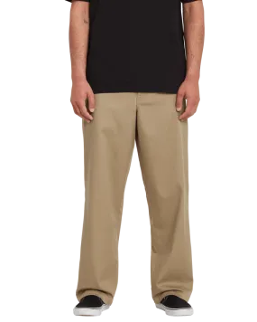 Loose Truck Chino Trousers in Khaki