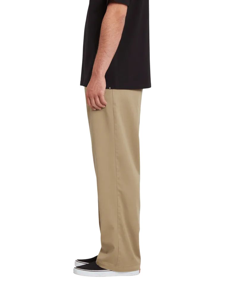 Loose Truck Chino Trousers in Khaki