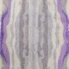 MARBLED Fur - 001 - Lilac & Grey