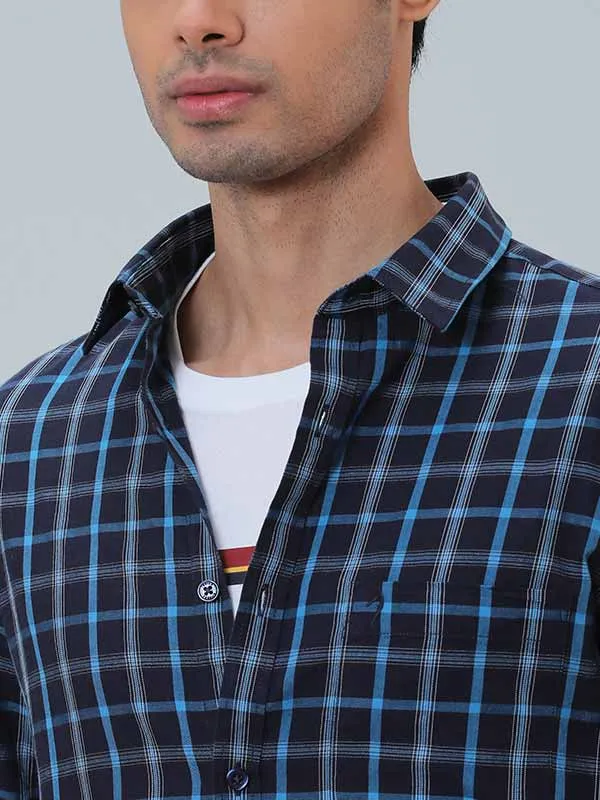 Men Fairtrade Checked Full Sleeve Cotton Shirt