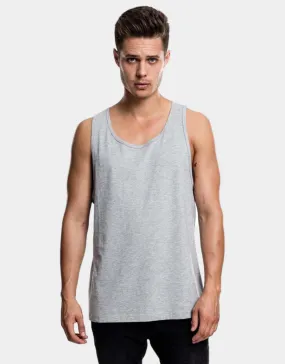 Men's Plain Crew Neck Sleeveless Shirt