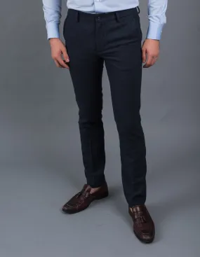 Tech Wools - Brushed Navy | Chino