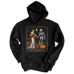 The October Queen Tarot Card Hoodie