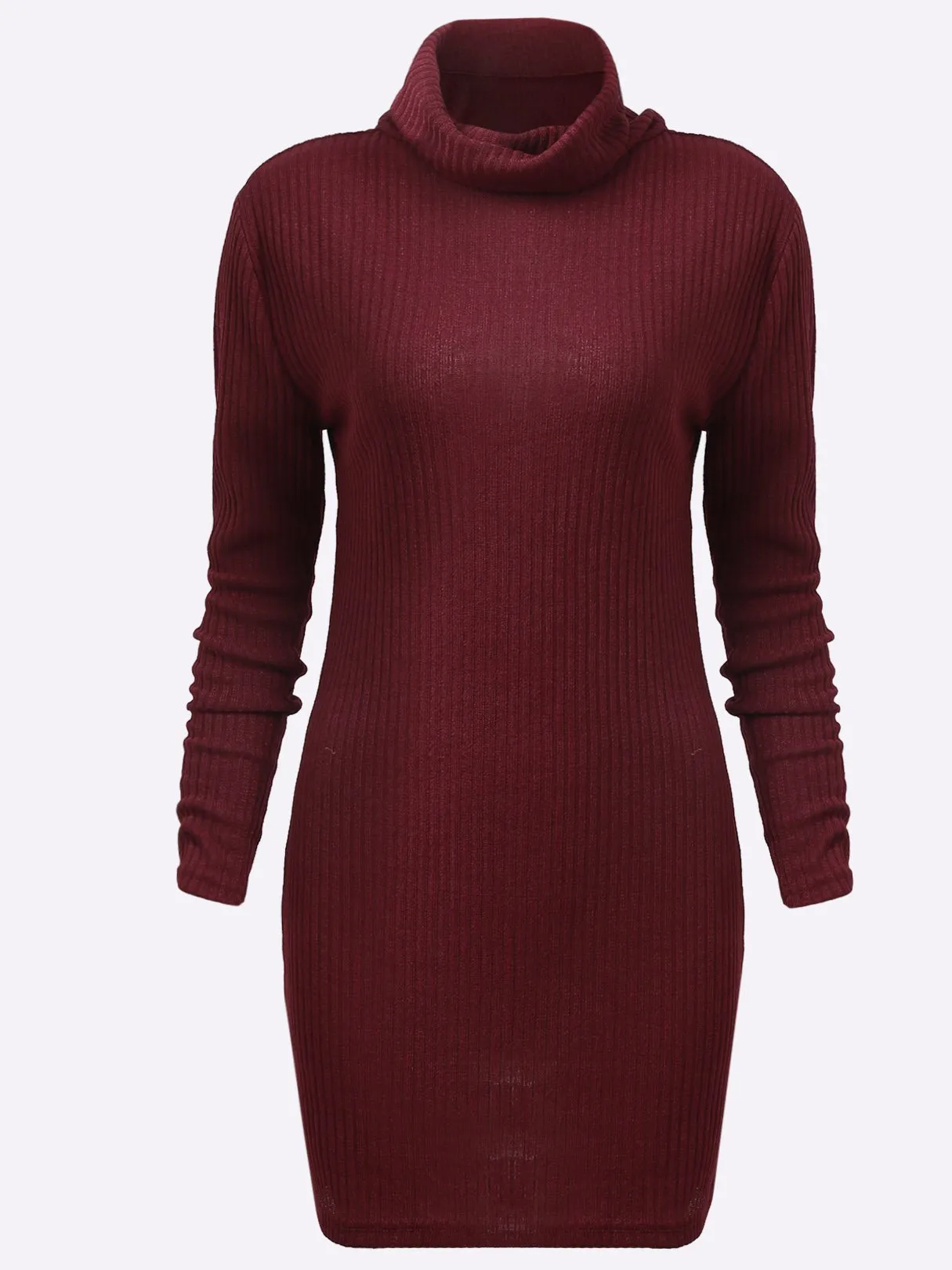 Wholesale Round Neck Long Sleeve Casual Dress