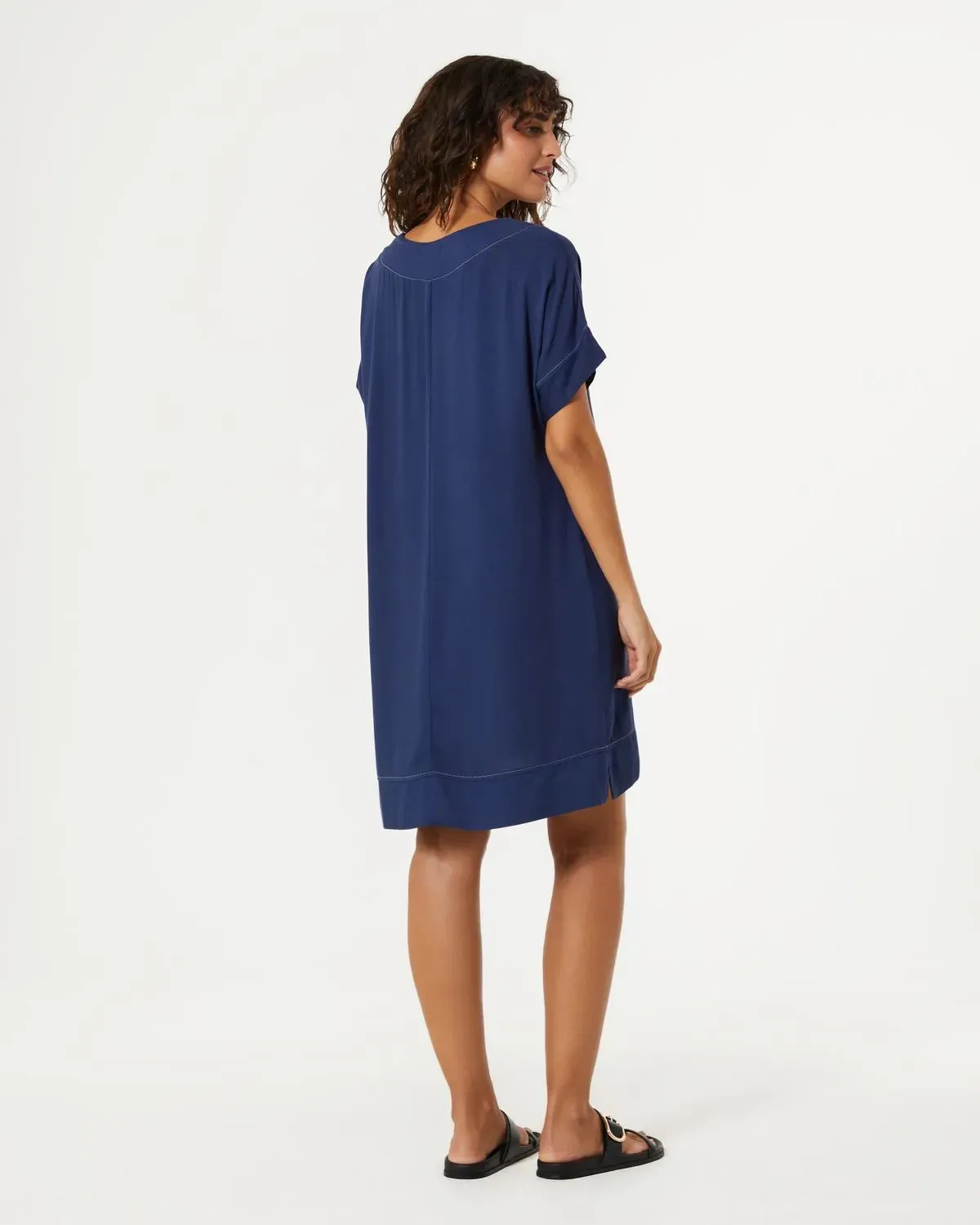 Zinzane Short VNK Dress | Azul